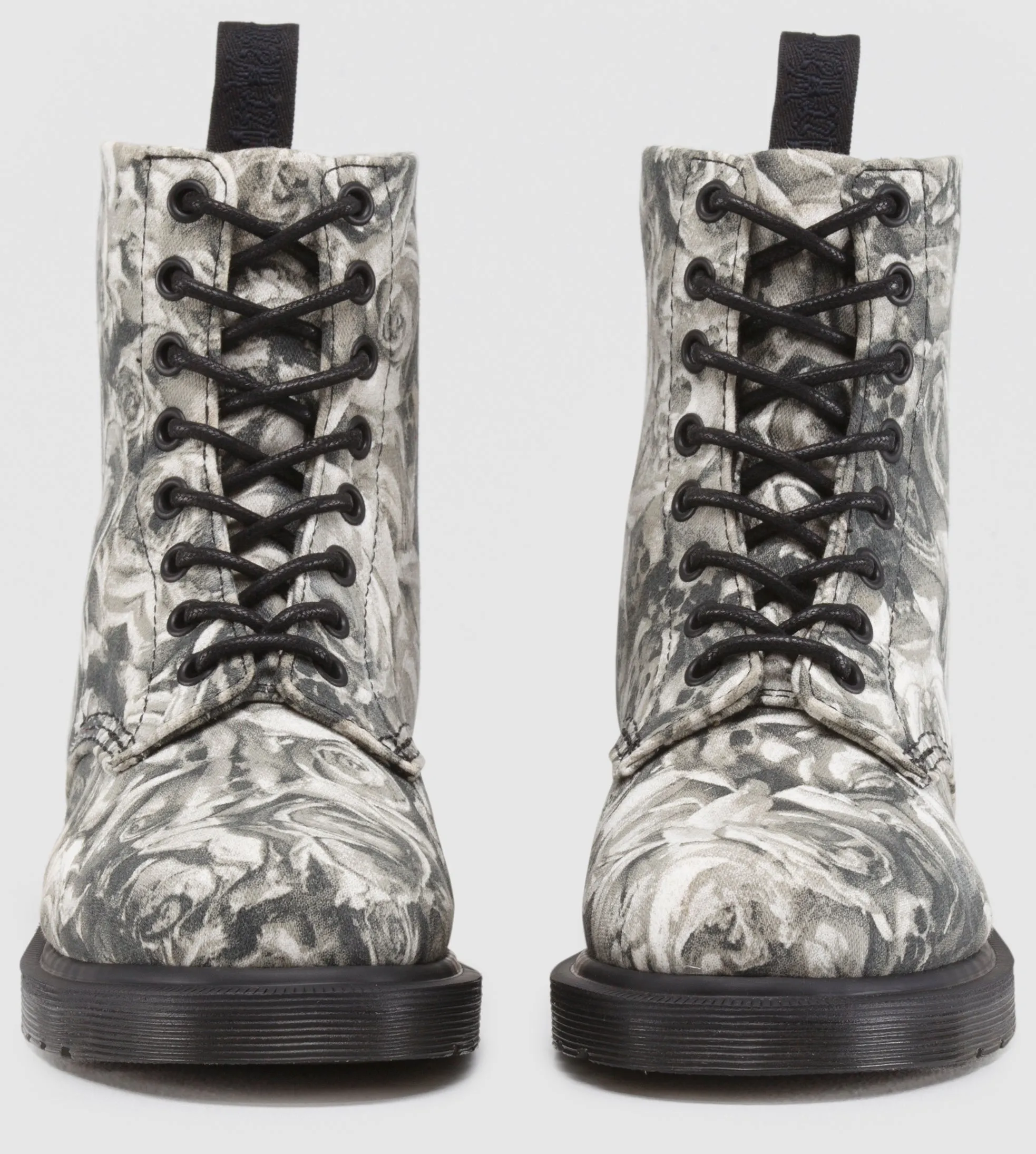 1460 Skull & Roses Beckett Boots