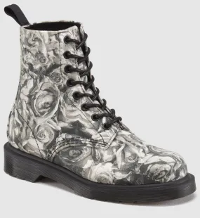 1460 Skull & Roses Beckett Boots