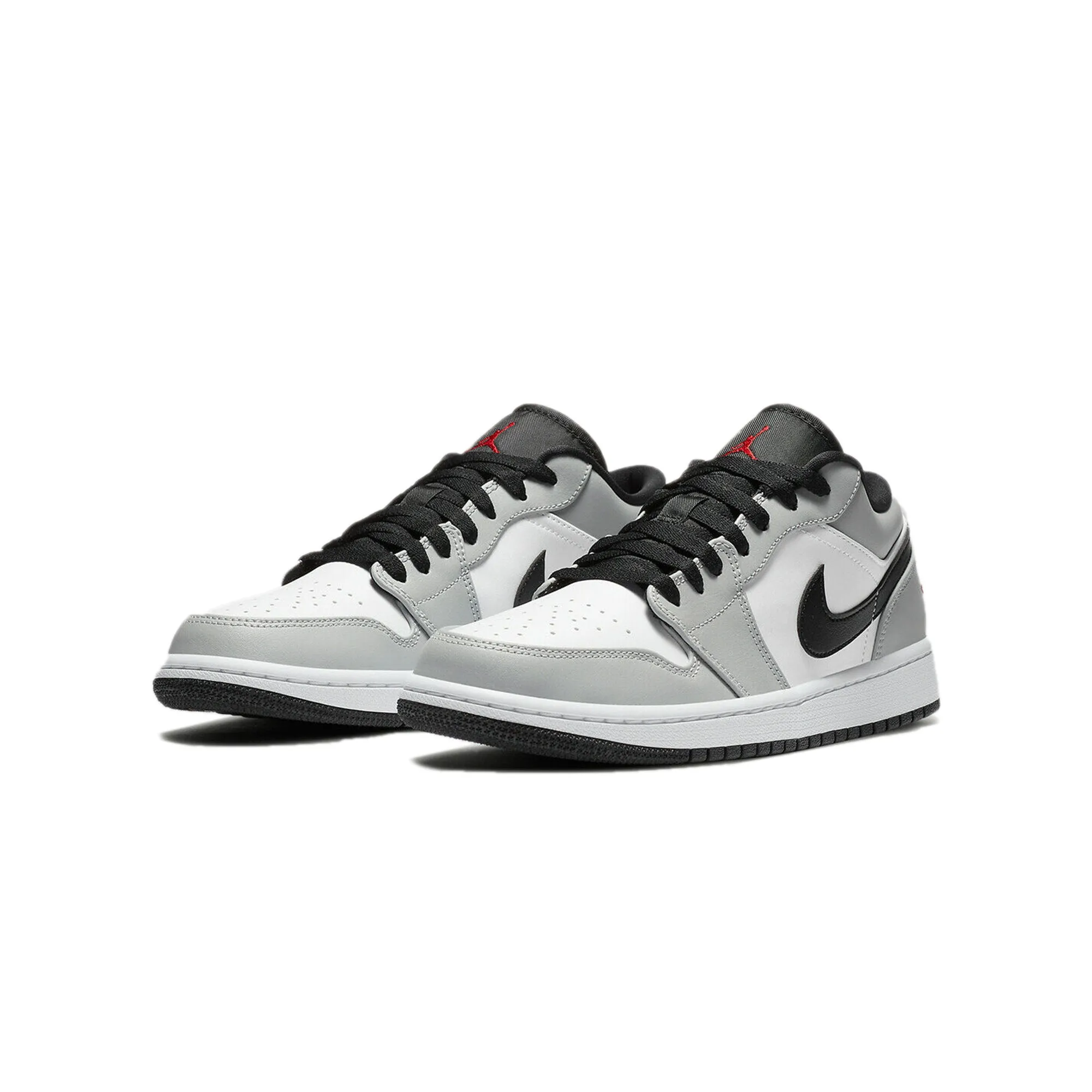 Air Jordan 1 Youth Low 'Light Smoke Grey' Shoes