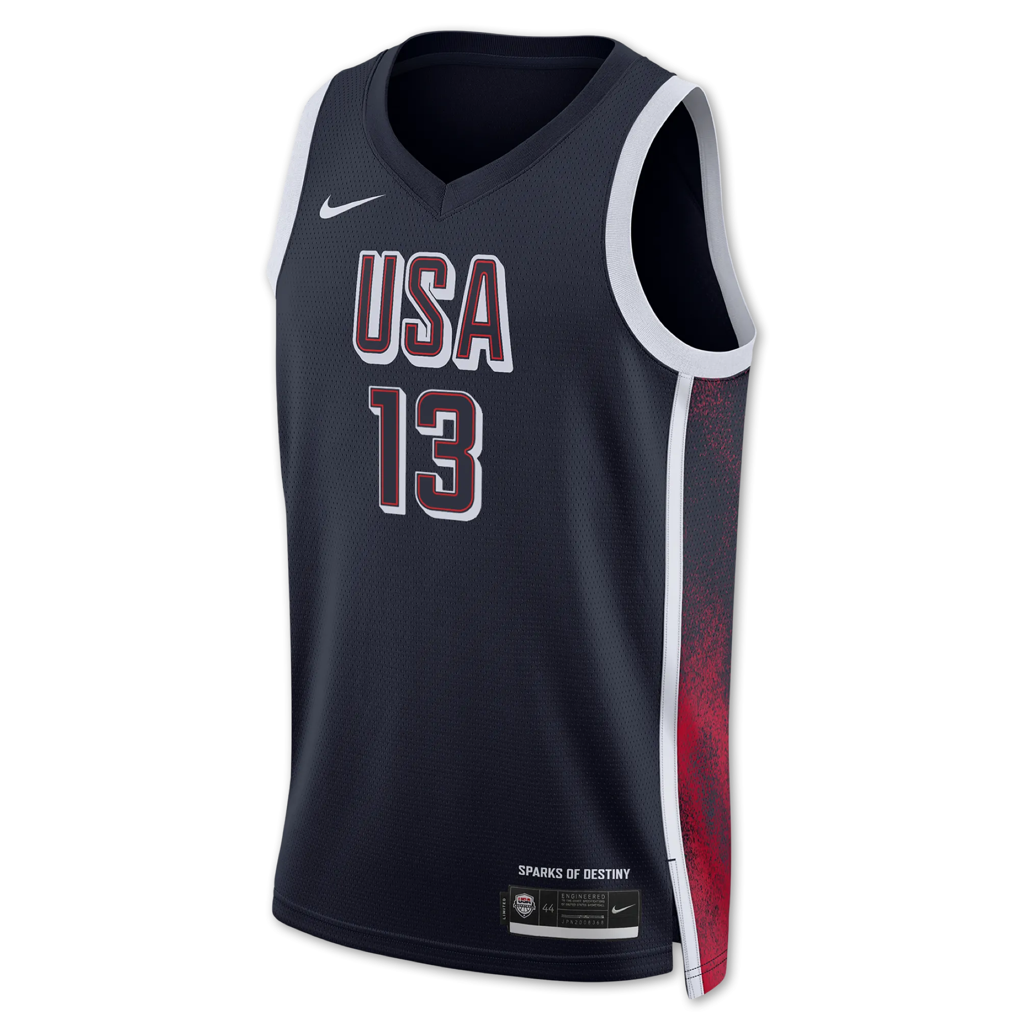 Bam Adebayo Nike 2024 USA Basketball Swingman Jersey