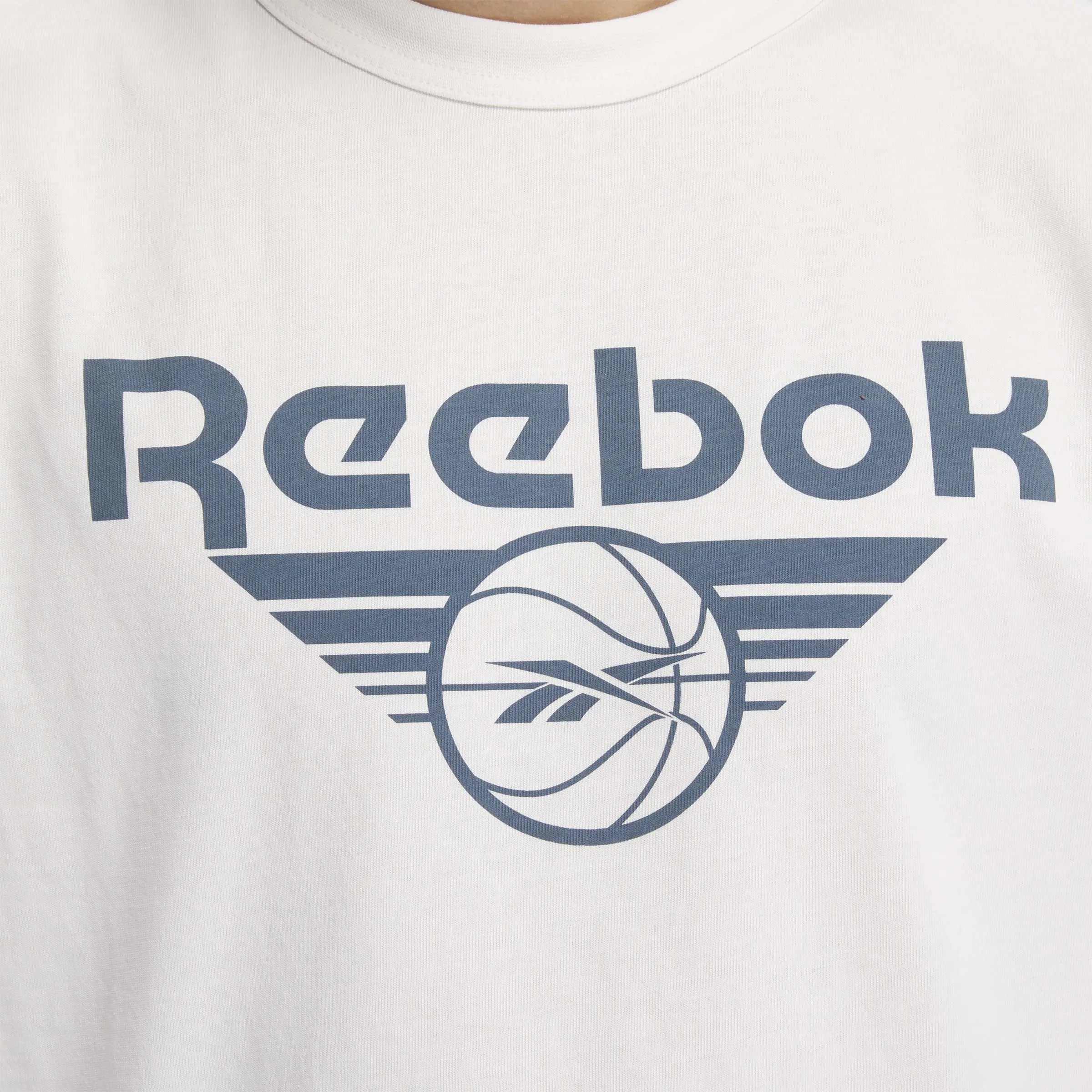 Basketball Graphic T-Shirt Chalk