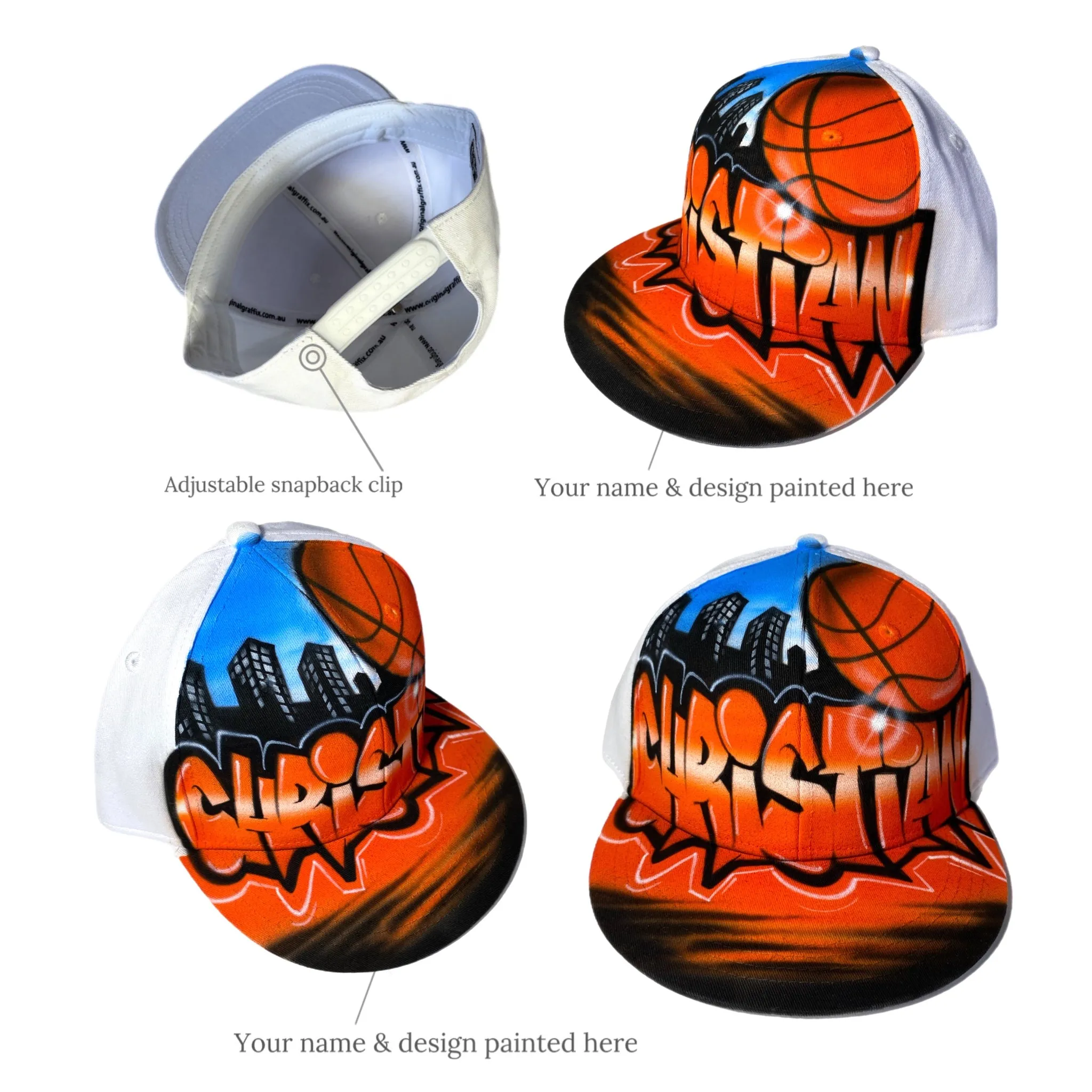 Basketball Style Snapback Cap