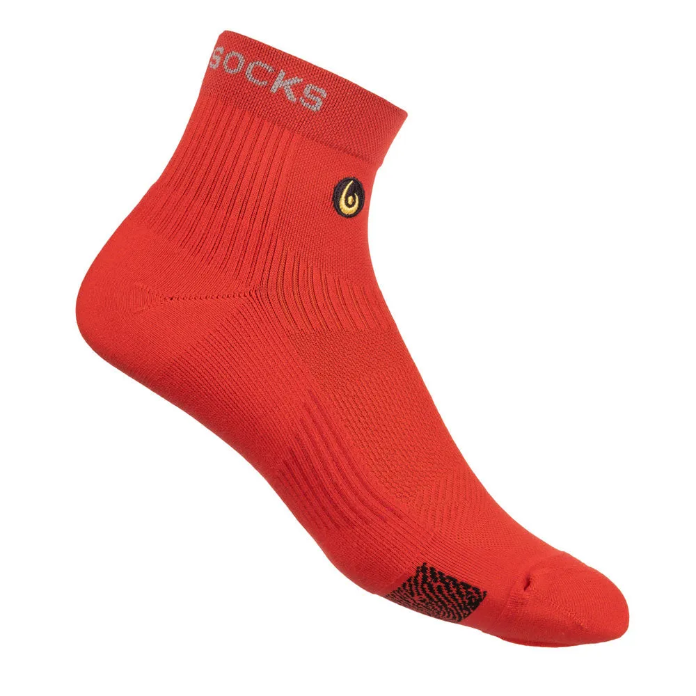 Biowin Neurosocks - Athletic Mini Crew - Ravishing Red