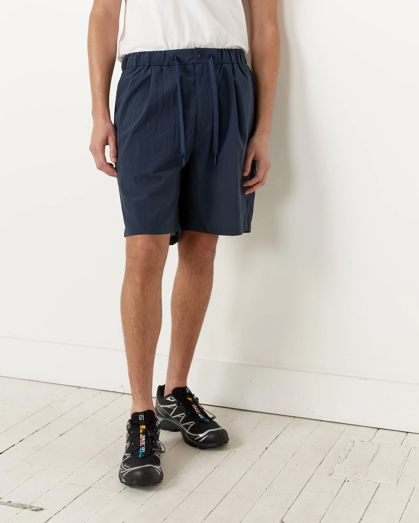 Breathable Quick Dry Shorts in Navy