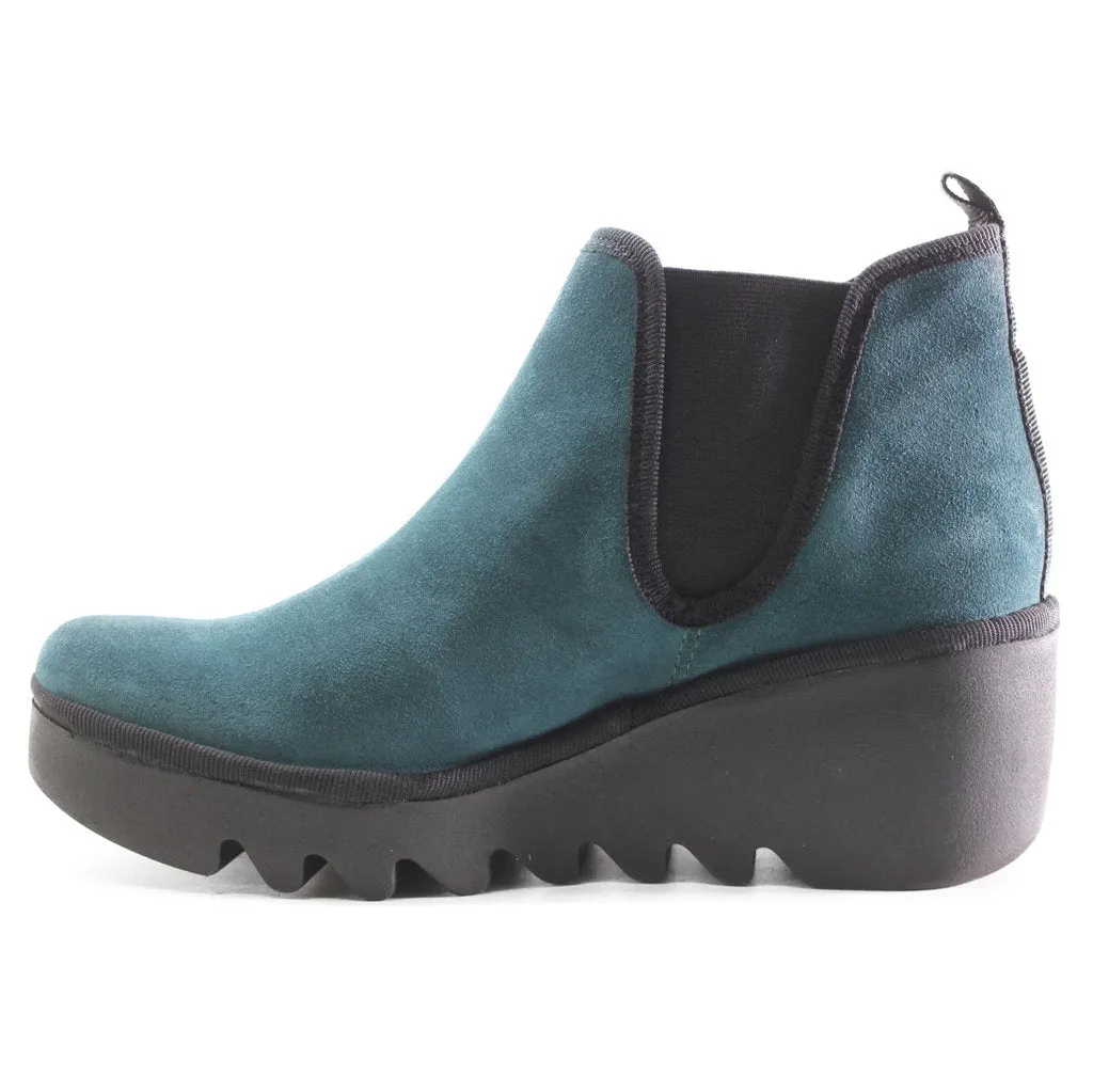 Byne349Fly Suede Women's Chelsea Ankle Boots