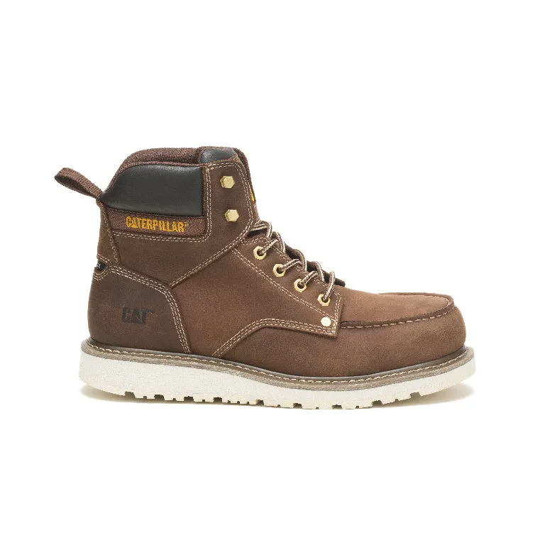 Calibrate Men's Steel-Toe Work Boots Khaki