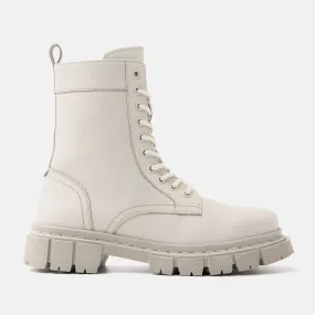 Dames Veterboots 53.592 Off-white