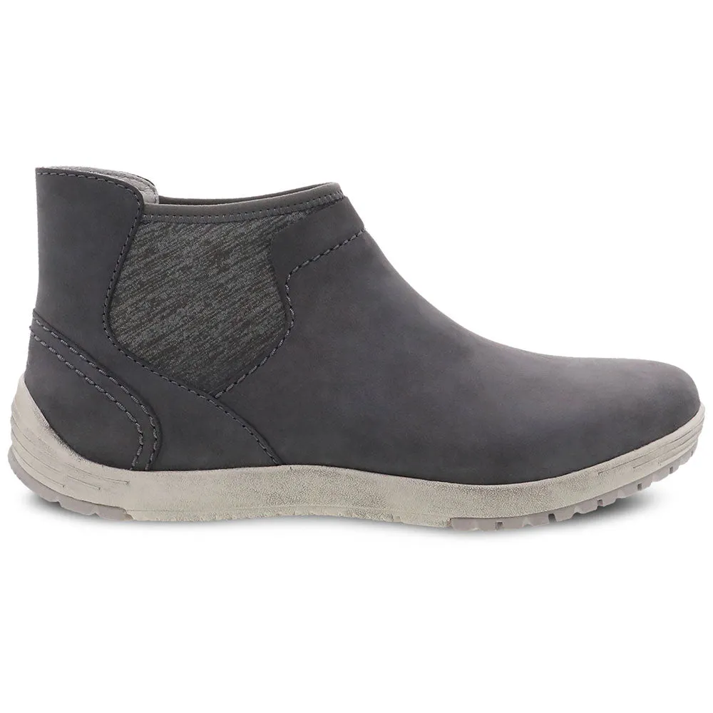 Dansko Lizette Waterproof Bootie Grey Nubuck (Women's)