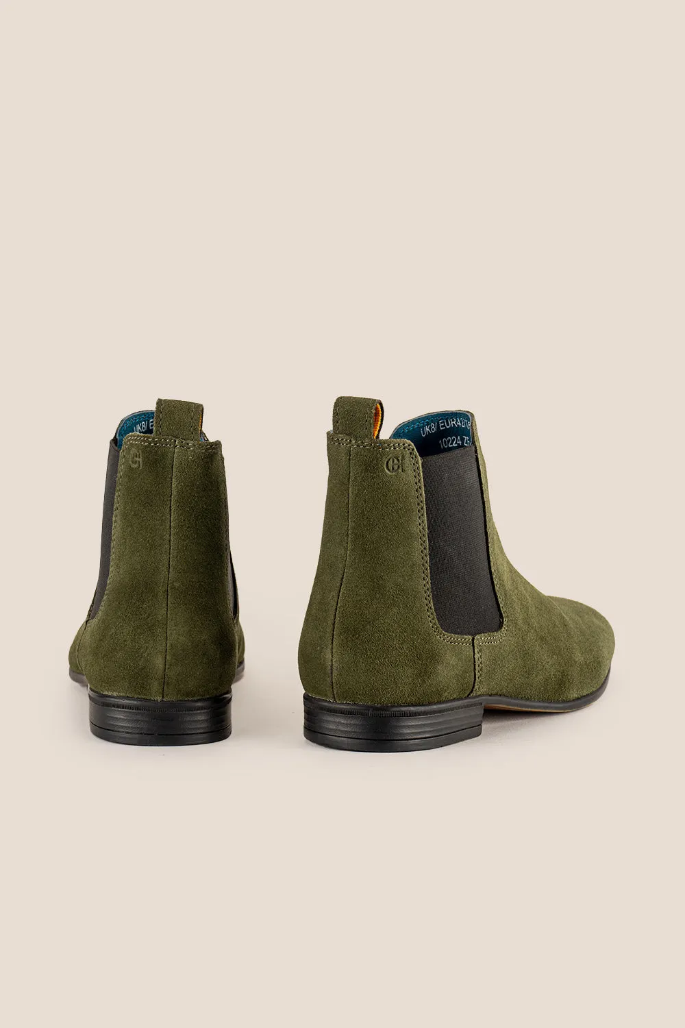 Darwin Green Suede