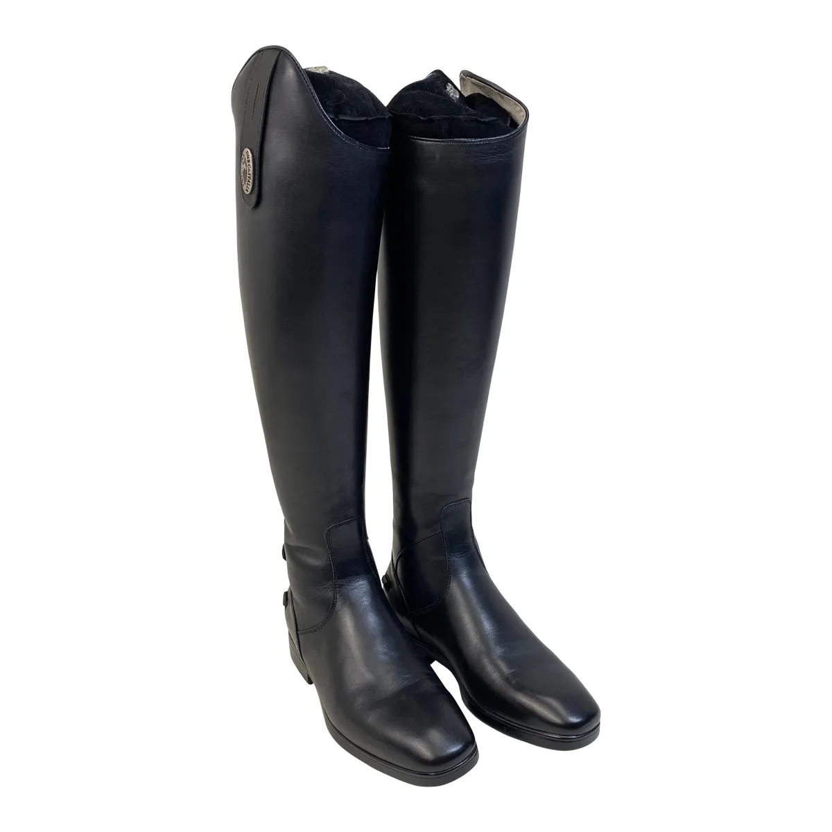 DeNiro Tricolore Amabile Smooth Dress Boots in Black - Children's EU 34 C XXXS/US 3 Short/XXX-Slim