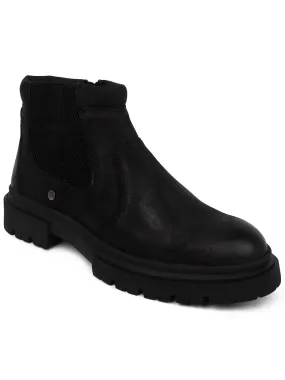 Ezok Black Stan Casual Boots Shoes