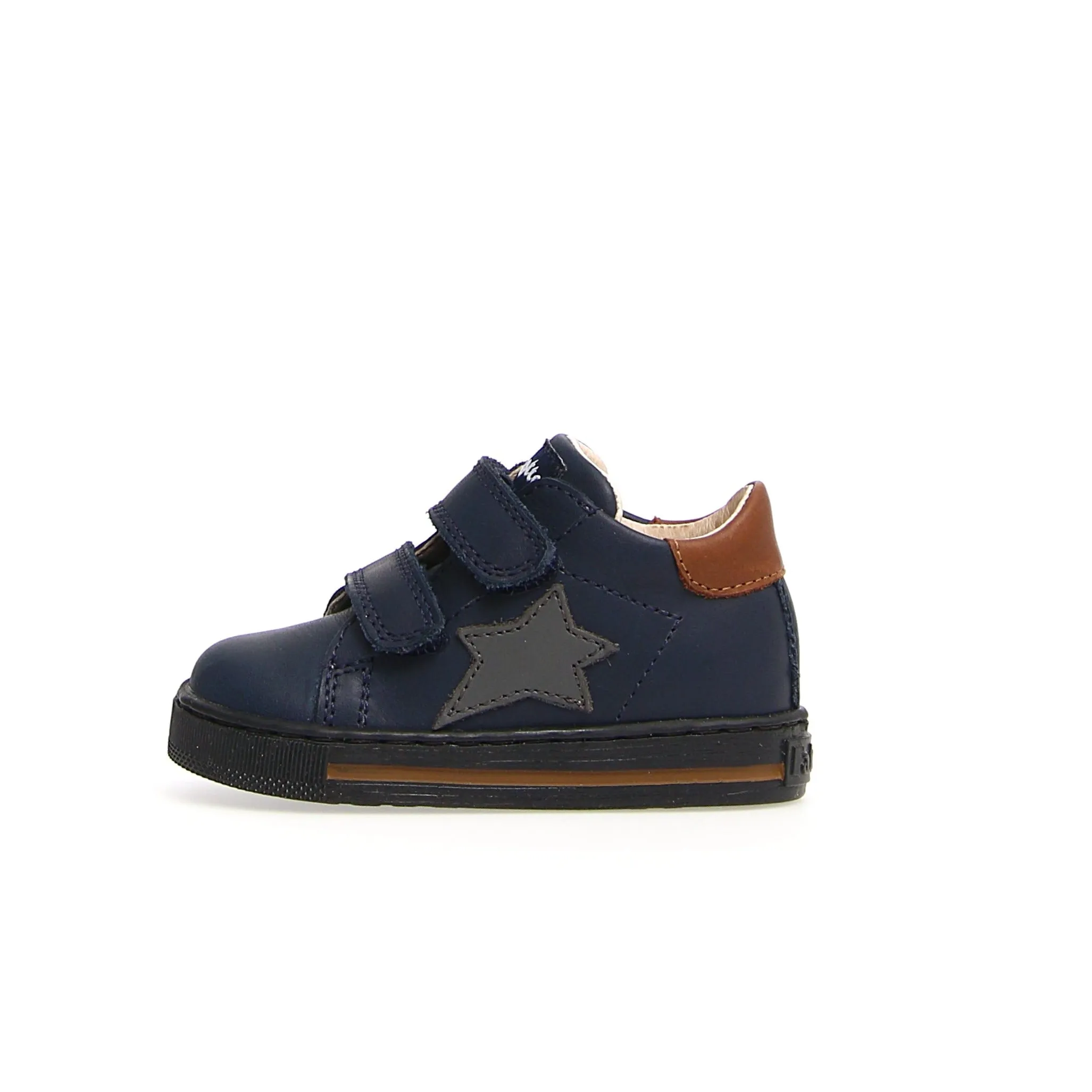 Falcotto Boy's and Girl's Sasha Vl Nappa Spazz. Fashion Sneakers, Navy/Antracite