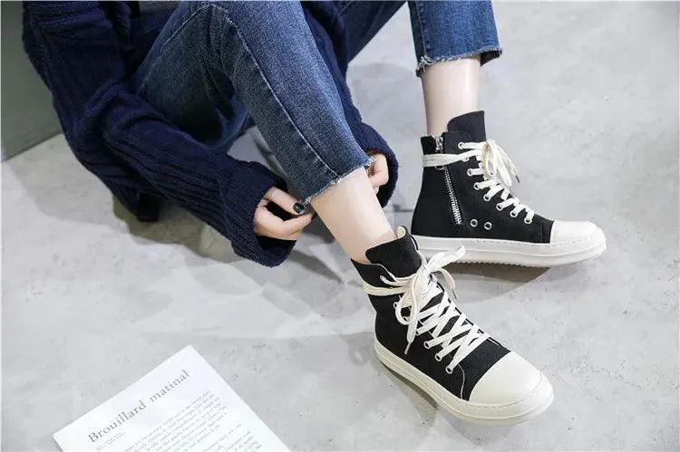 G21 Women's Casual Shoes - Canvas High Top Sneakers