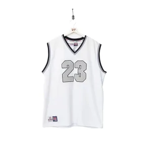 Karl Kani '23' Whiteout V-neck Basketball Vest