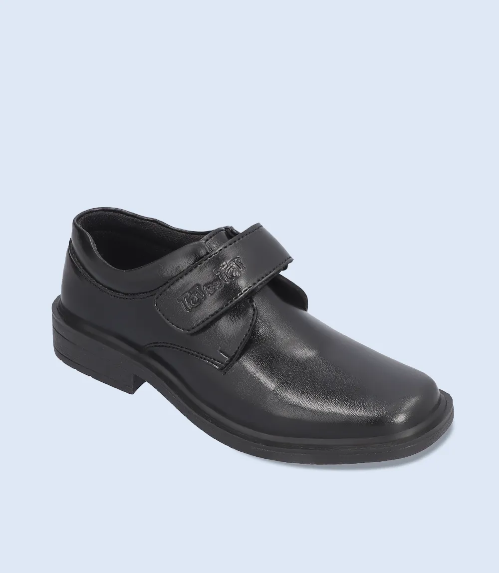 KB0046-BLACK-Boys Casual School Shoes