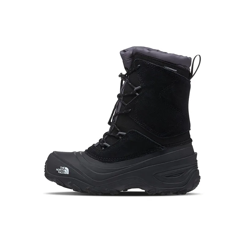 Kid's Grade School Alpenglow V Waterproof Black/Grey