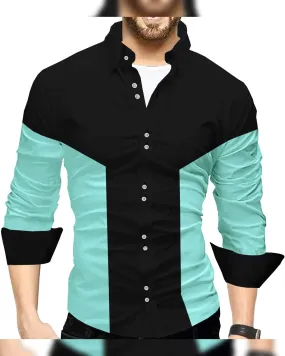 Men Colorblocked Multicolor Casual Shirt