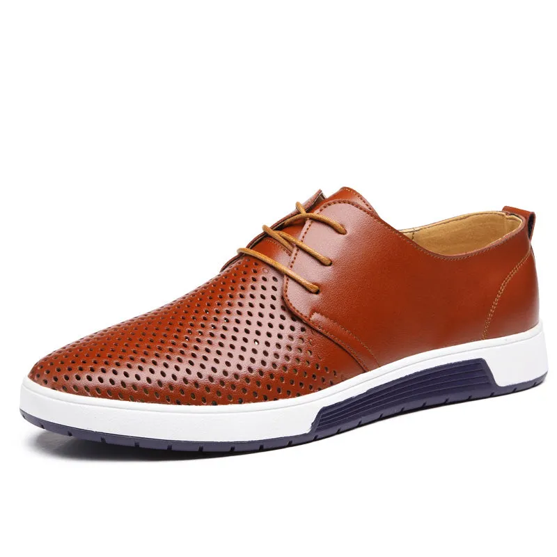 Men’s Hollow Out Casual Oxford Shoes