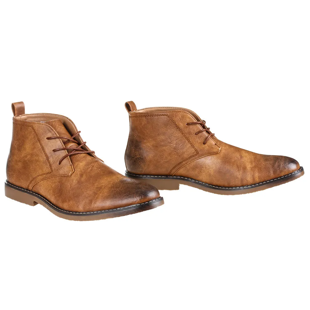 Miko Lotti Men's Lace-up Chukka Boots