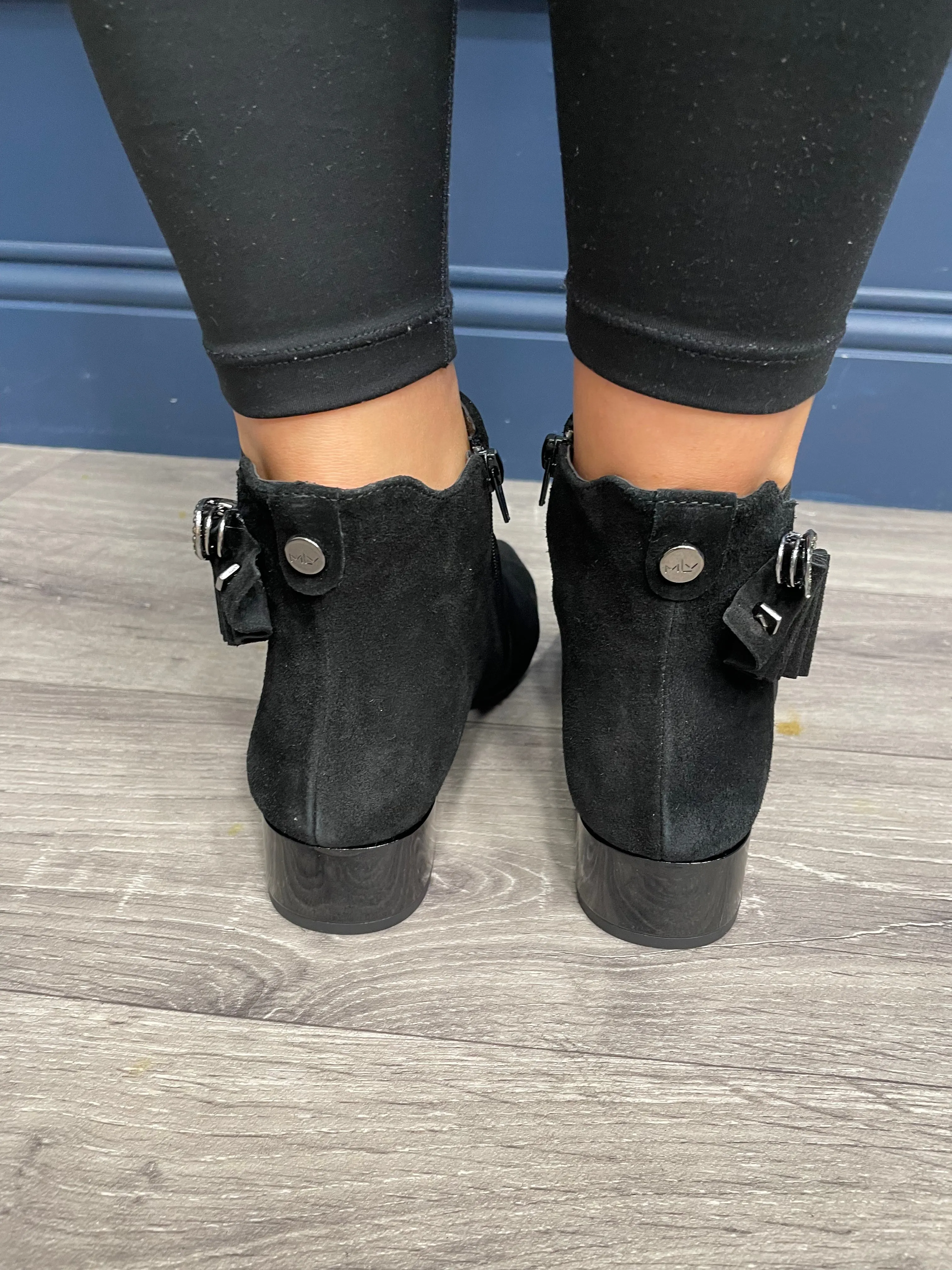 MLV Black Ankle Boot