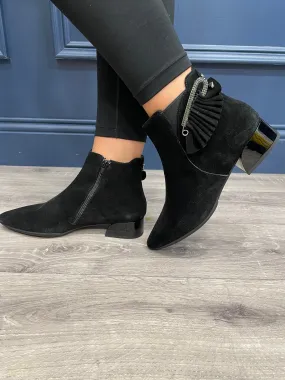 MLV Black Ankle Boot