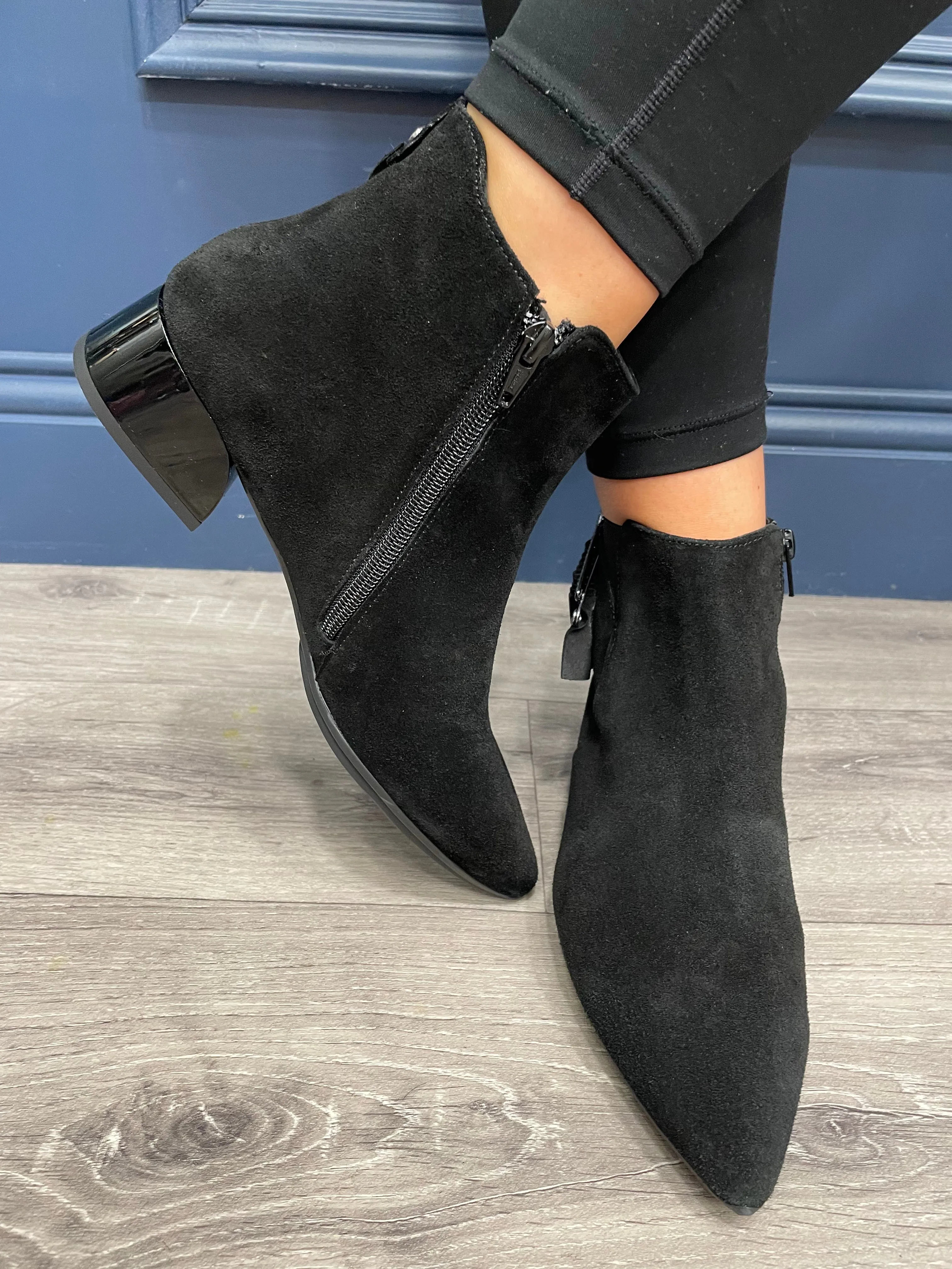 MLV Black Ankle Boot