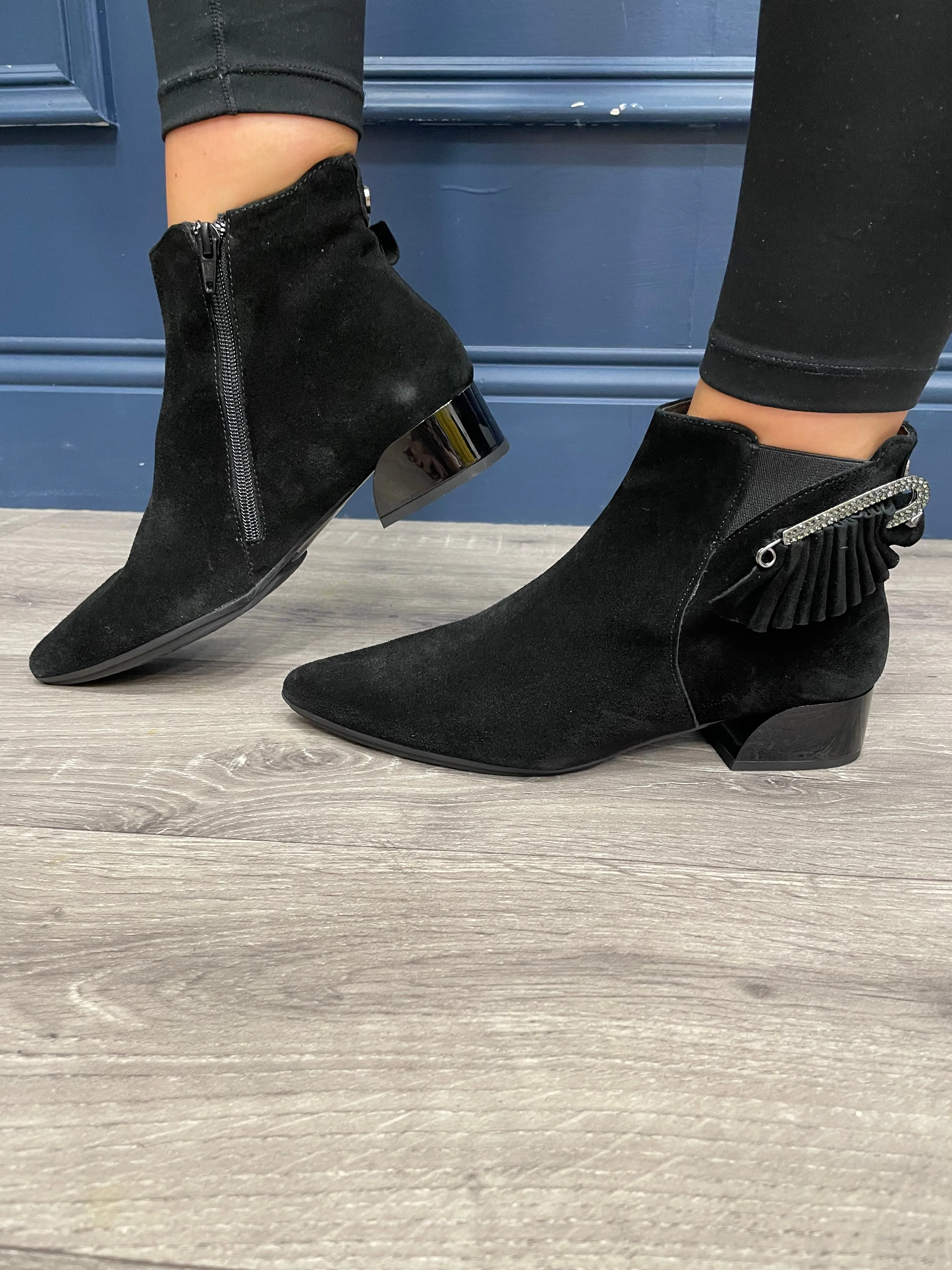 MLV Black Ankle Boot