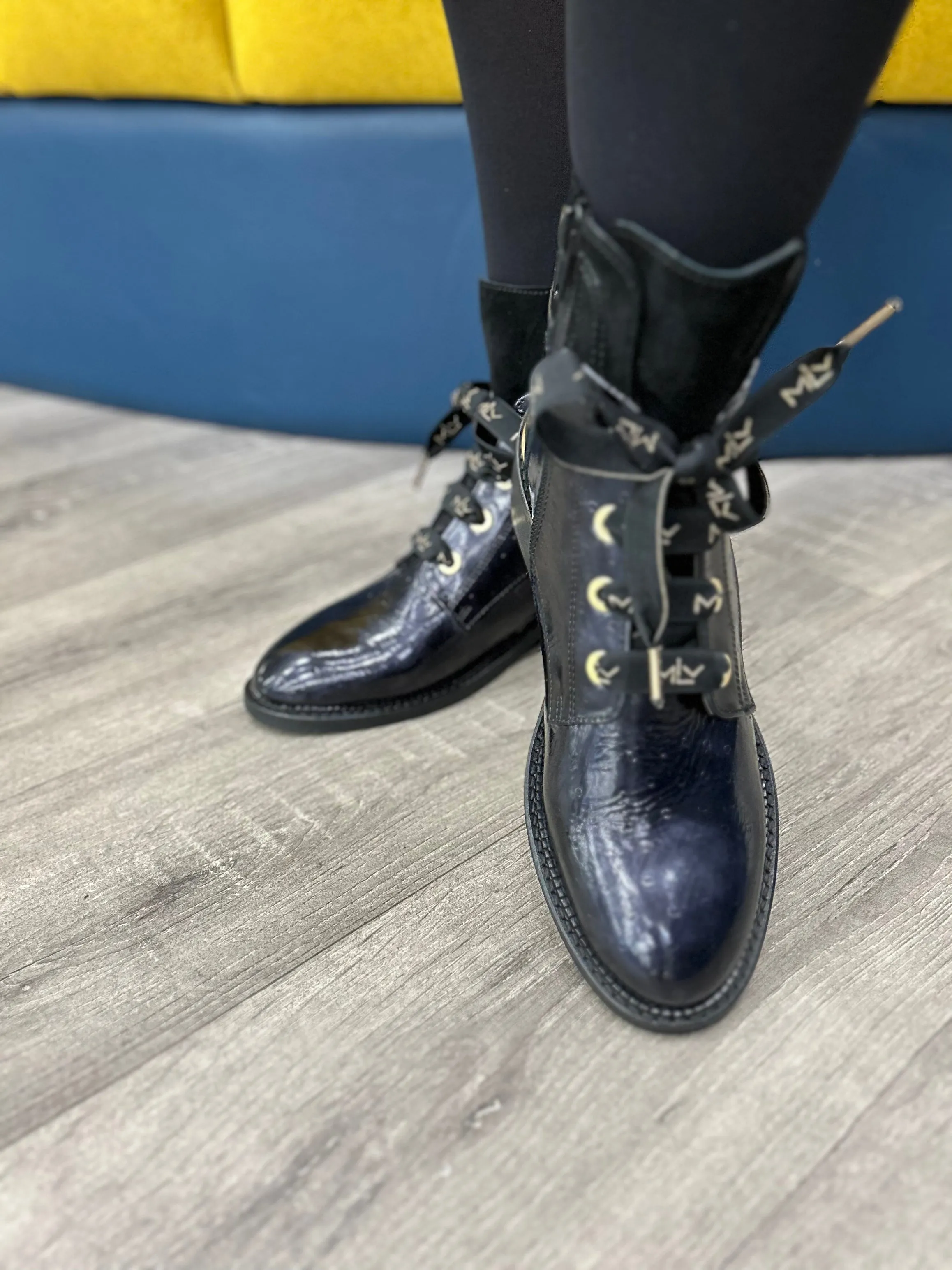 MLV Rafaela Blue/Black Boot