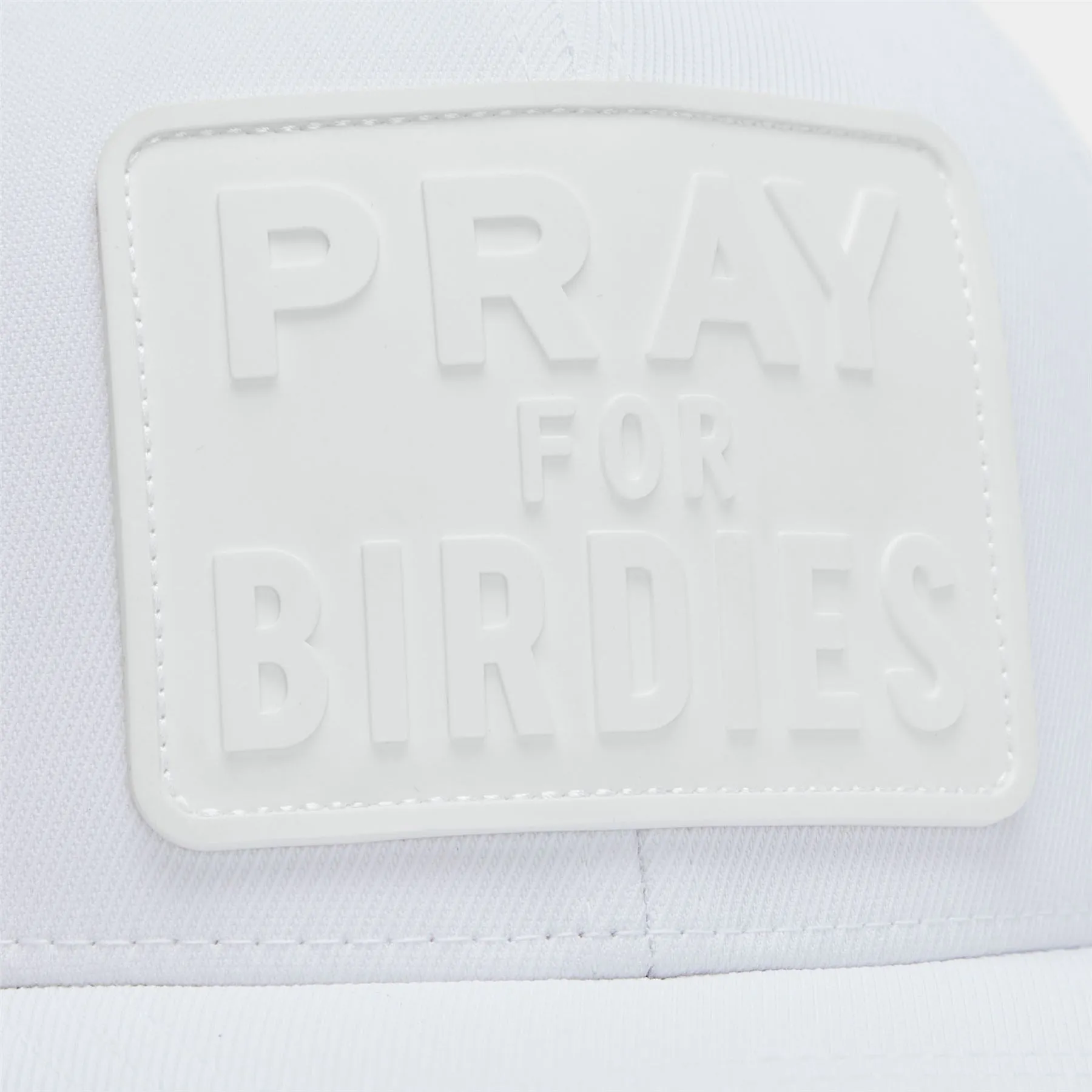 Monochrome Pray For Birdies Stretch Twill Snapback Snow - SS24