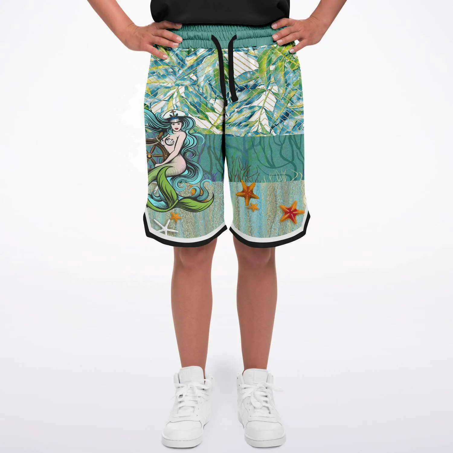 My Little Mermaid Unisex Basketball Shorts