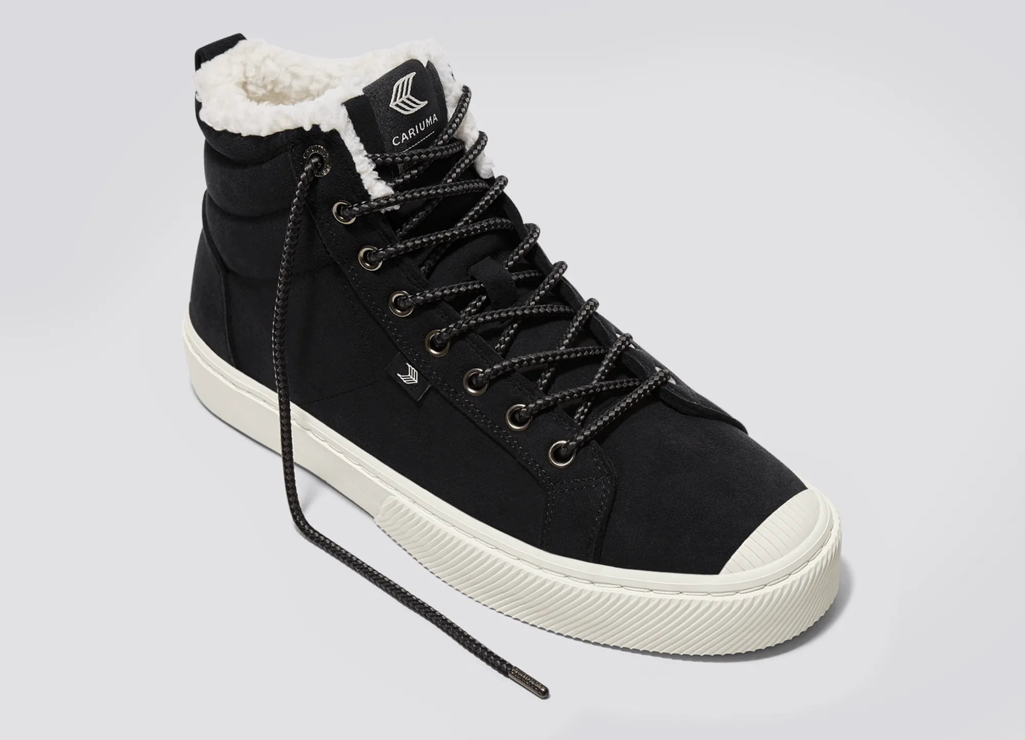 OCA THERMA High Black Suede Boot Men