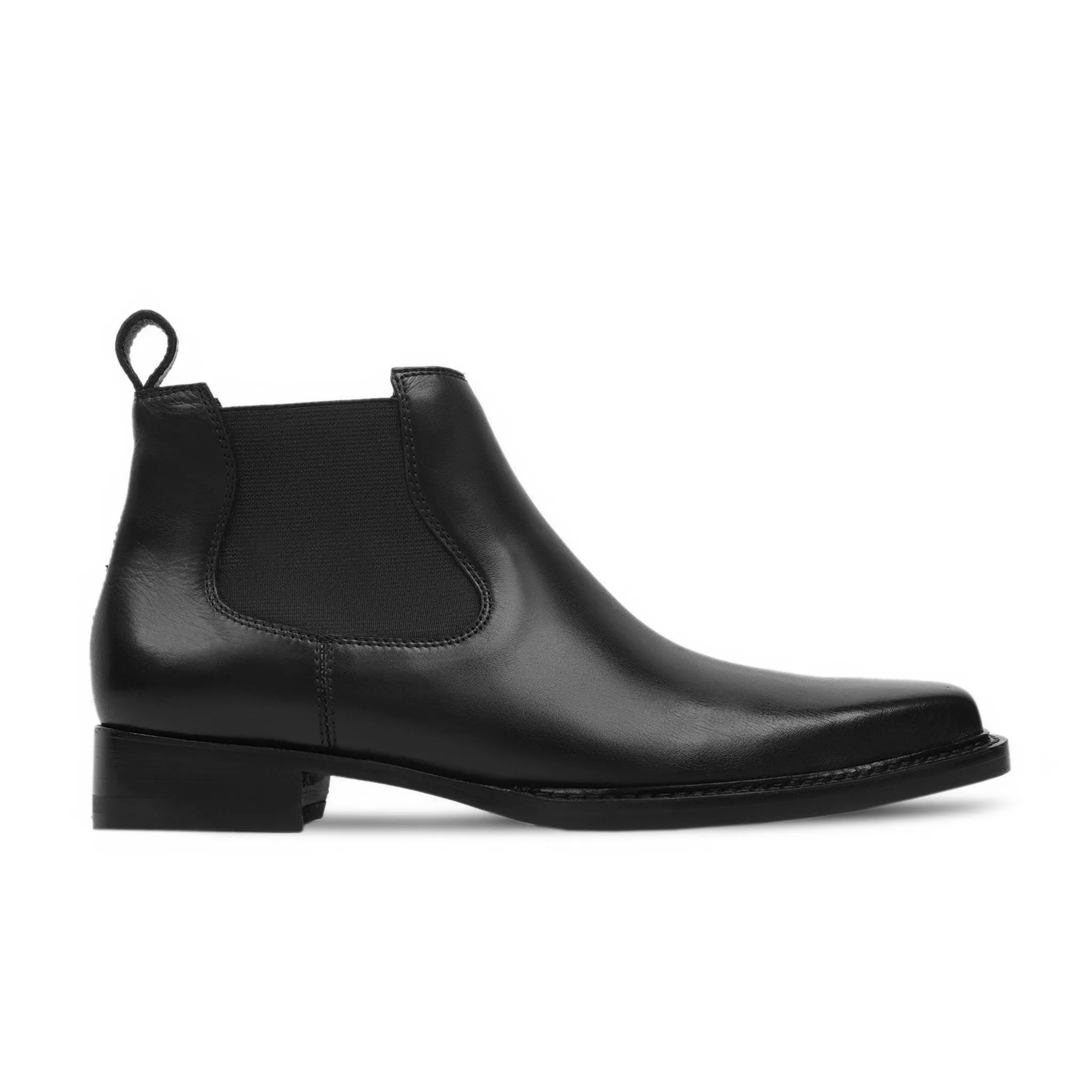 Palma - Men's Black Calf Leather Chelsea Boot