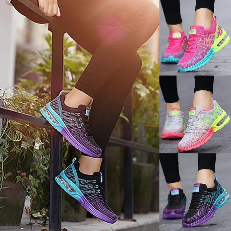 Platform Sneakers Breathable Casual Shoes