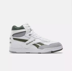 Reebok BB 4000 II (White/Cold Grey/Varsity Green)