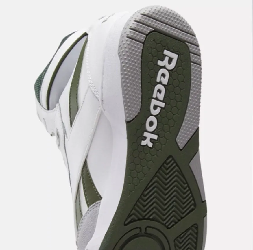 Reebok BB 4000 II (White/Cold Grey/Varsity Green)