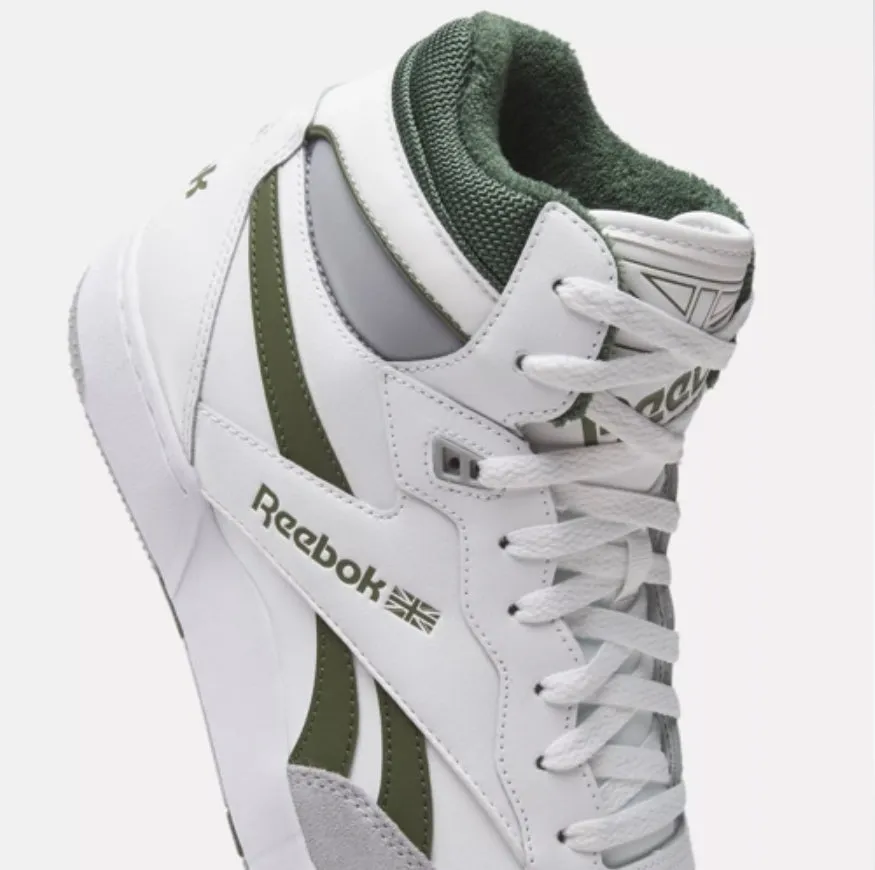 Reebok BB 4000 II (White/Cold Grey/Varsity Green)