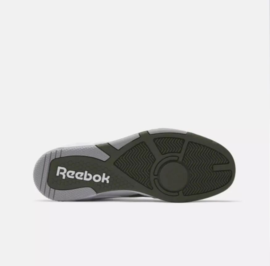 Reebok BB 4000 II (White/Cold Grey/Varsity Green)