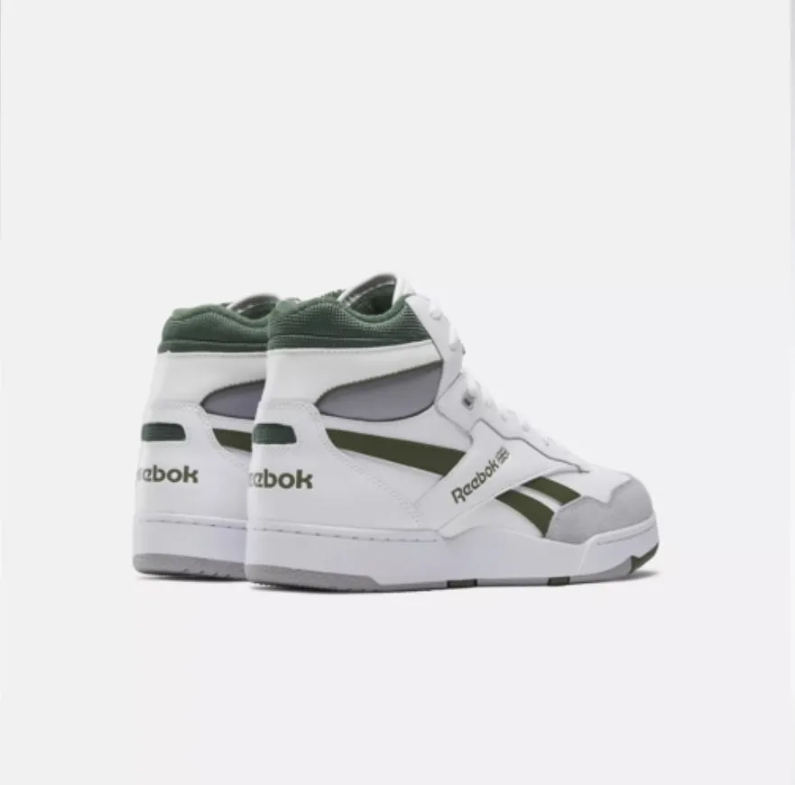 Reebok BB 4000 II (White/Cold Grey/Varsity Green)