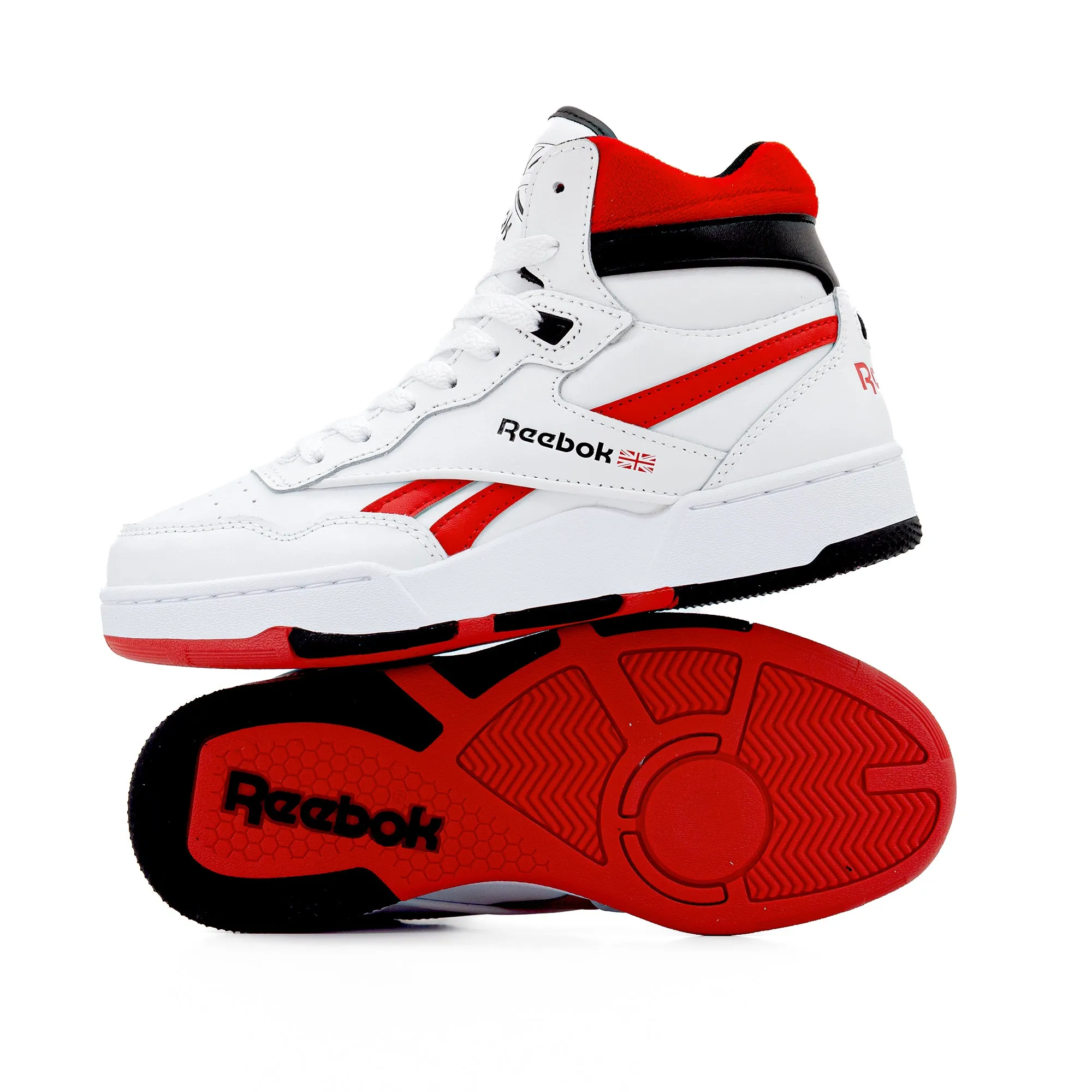 Reebok GS BB 4000 II White/Vector Red 100075016