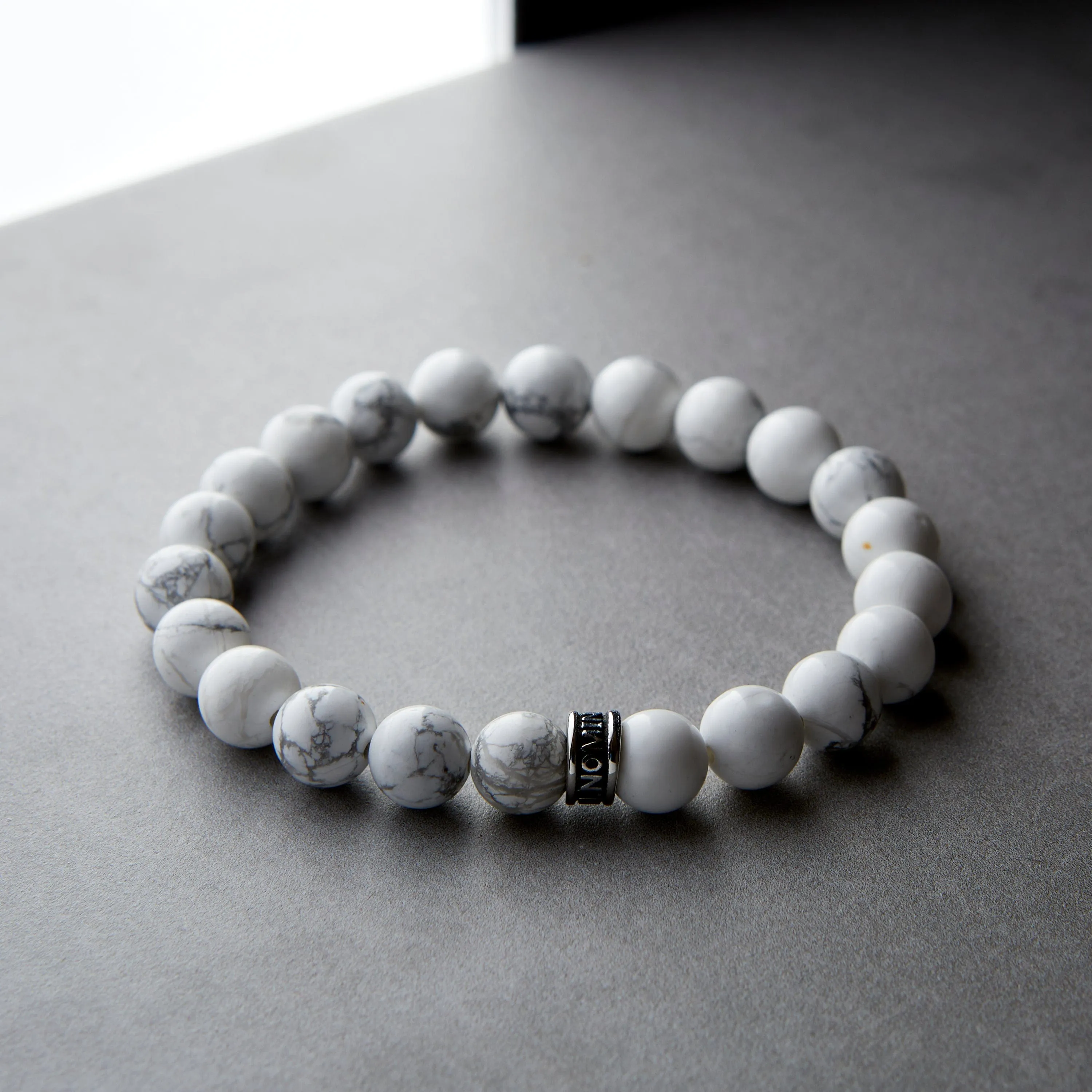 Snow | Stone Bead Bracelet