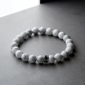 Snow | Stone Bead Bracelet