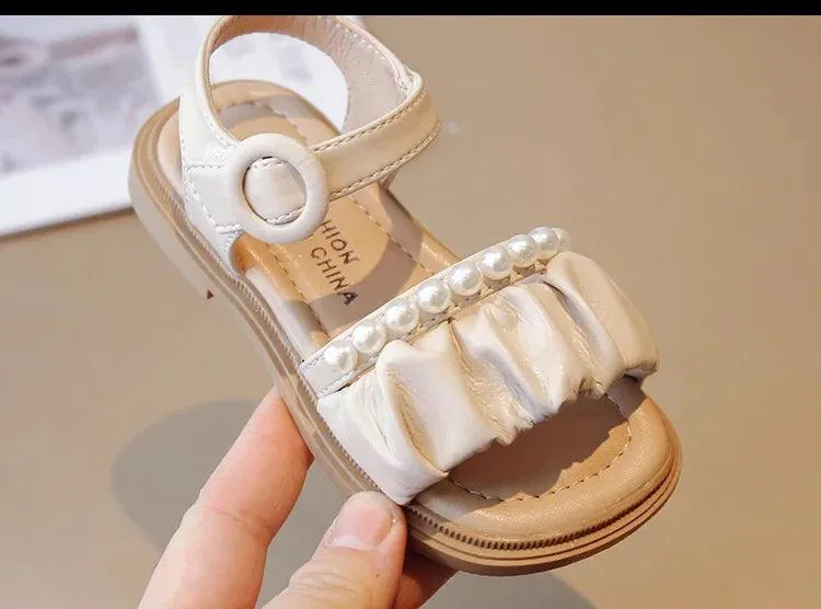 Stylish Toddler Beaded Low Heel Casual Shoes - G03304