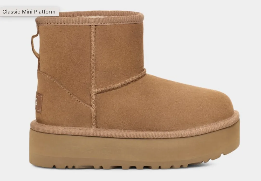 UGG Kids Classic Mini Platform