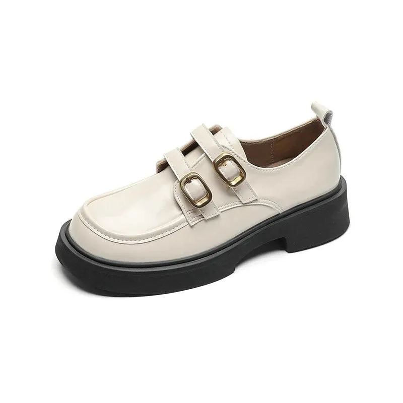 W7586 Women's Casual Shoes - Low Heel Loafers